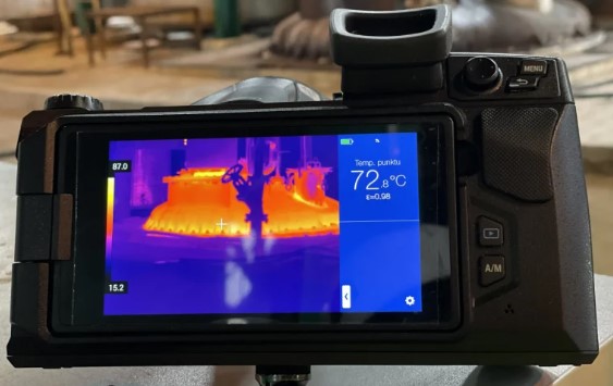 podgląd przeglądu kamerą termowizyjną